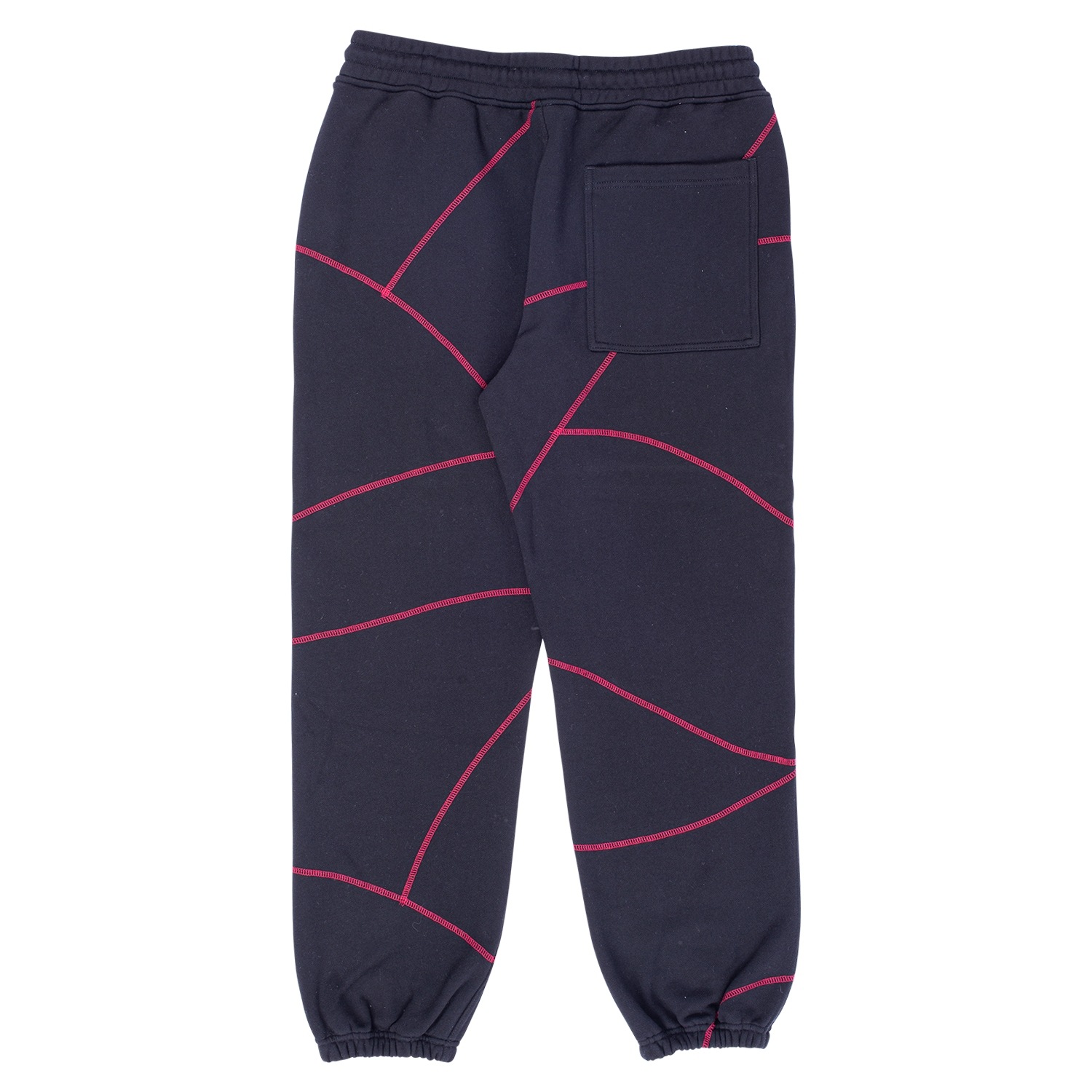 PLEASURES/ץ쥸㡼DESTROYER CONTRAST STITCH SWEATPANT åȥѥ / BLACK ֥å 