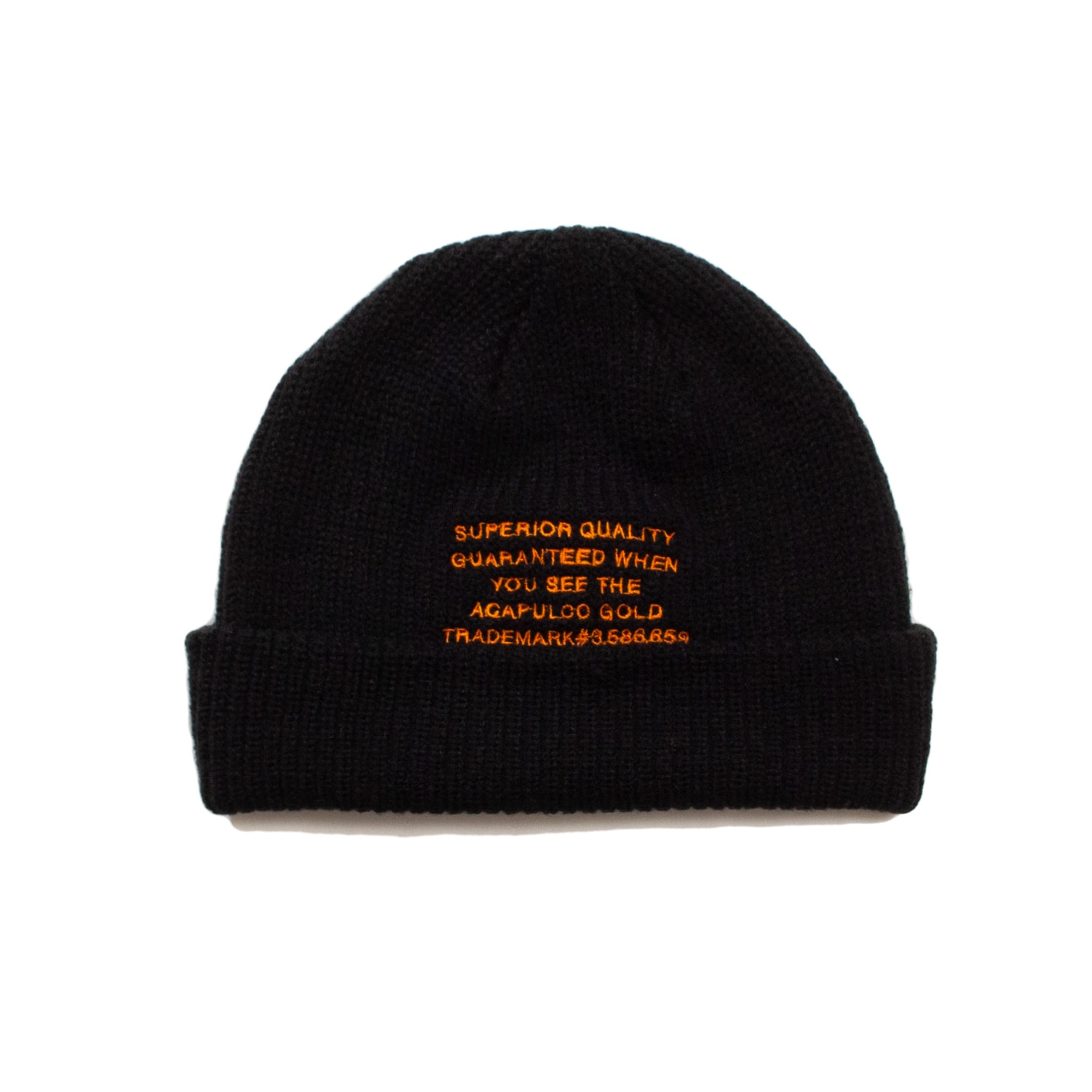 ACAPULCO GOLD/ץ륳 ɡBRONCO CABLE BEANIE ˥å˹ / BLACK ֥å