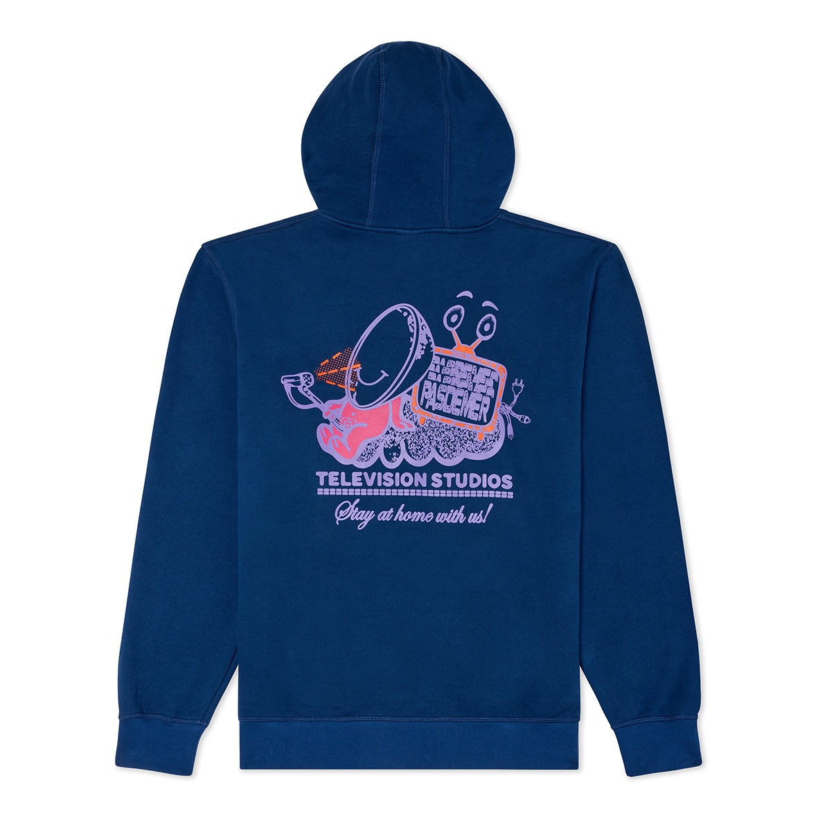 ��PAS DE MER/�ѥɥ����TV STUDIOS HOODY �ѡ����� / BLUE NAVY �ͥ��ӡ�