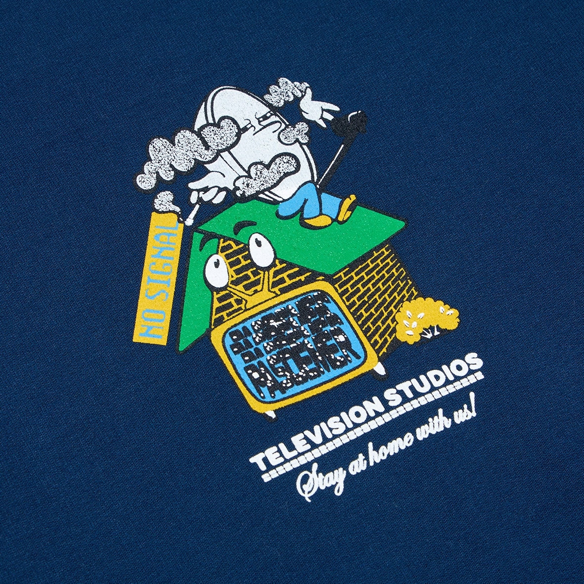 ��PAS DE MER/�ѥɥ����TV STUDIOS HOODY �ѡ����� / BLUE NAVY �ͥ��ӡ�