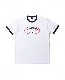 ACAPULCO GOLD/ץ륳 ɡOVAL LOGO RINGER TEE T / WHITE/BLACK