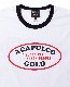 ACAPULCO GOLD/ץ륳 ɡOVAL LOGO RINGER TEE T / WHITE/BLACK