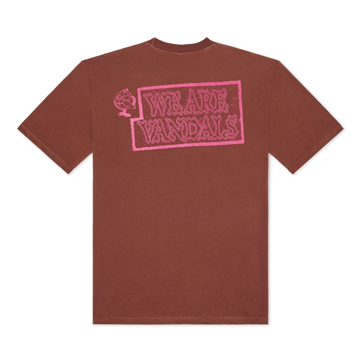 PAS DE MER/ѥɥWAV T-SHIRT T / BROWN ֥饦