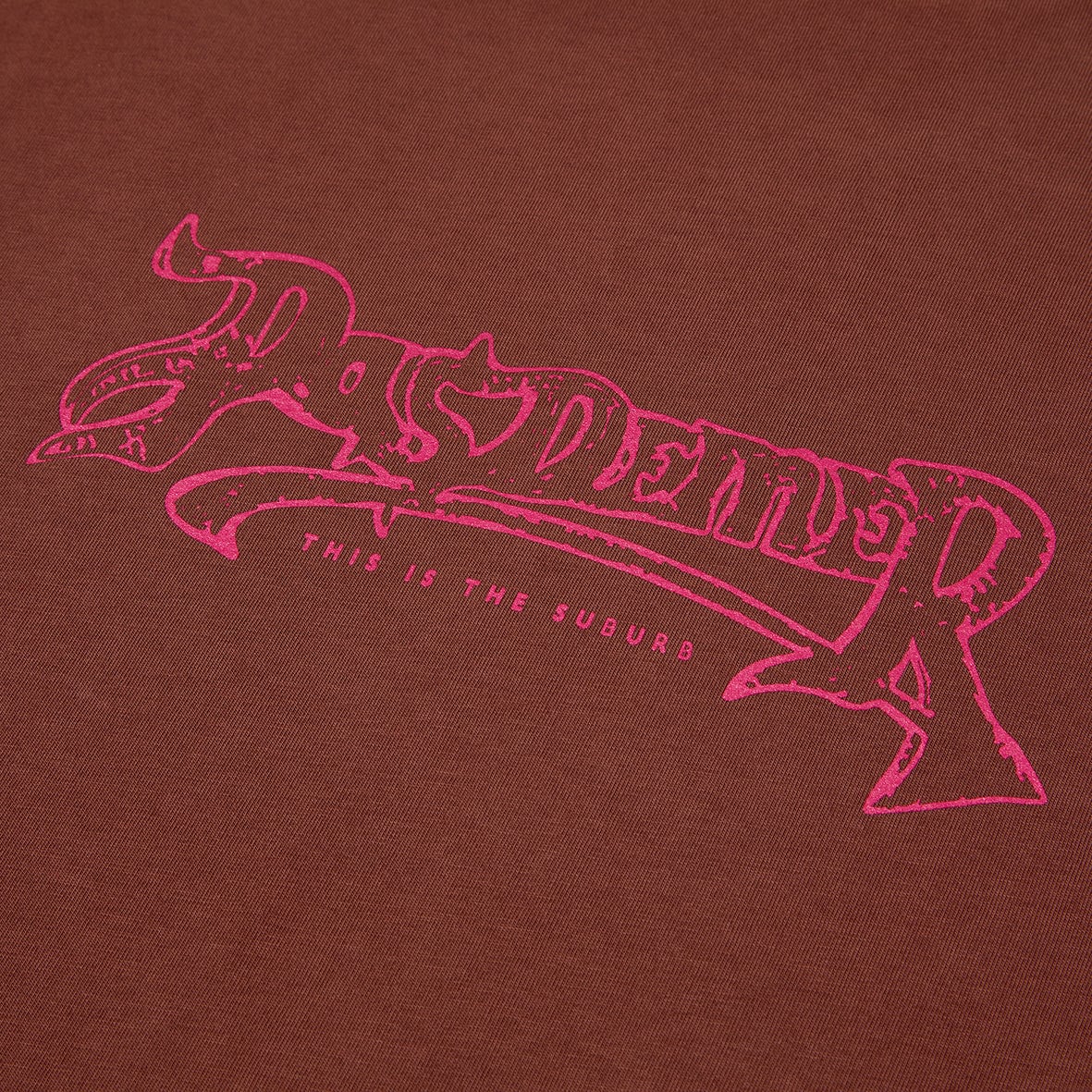 PAS DE MER/ѥɥWAV T-SHIRT T / BROWN ֥饦