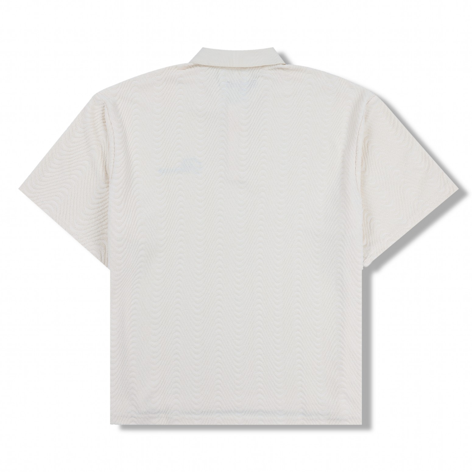 ��PLEASURES/�ץ쥸�㡼����ZEN TERRY BOXY POLO �ݥ������ / OFF WHITE