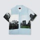 PLEASURES/ץ쥸㡼STONE HORSE BUTTON DOWN Ⱦµ / POWDER BLUE