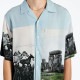 PLEASURES/ץ쥸㡼STONE HORSE BUTTON DOWN Ⱦµ / POWDER BLUE