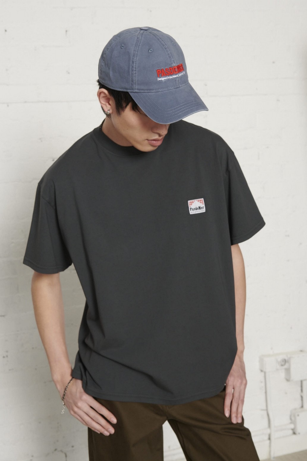 PAS DE MER/ѥɥLOGO CAP å / BLUE