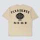 PLEASURES/ץ쥸㡼N.E.R.D.ROCKSTAR T-SHIRT T / TAN