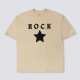 PLEASURES/ץ쥸㡼N.E.R.D.ROCKSTAR T-SHIRT T / TAN
