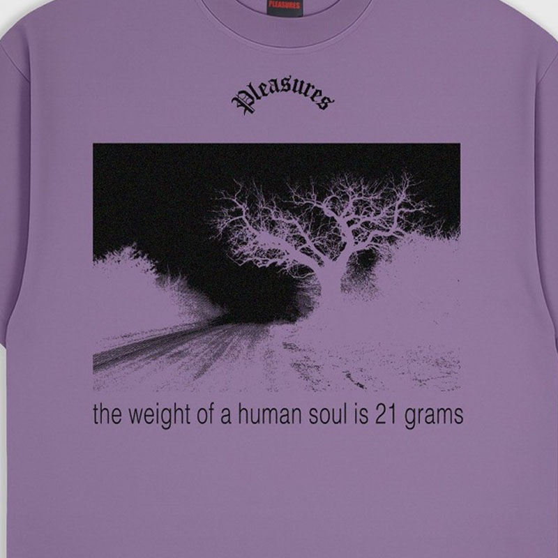 ��PLEASURES/�ץ쥸�㡼����SOUL T-SHIRT T����� / PLUM