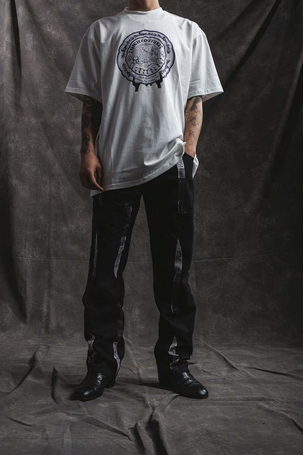 PAS DE MER/ѥɥWORLD LOOKS GREAT T-SHIRT T / NATURAL ʥۥ磻