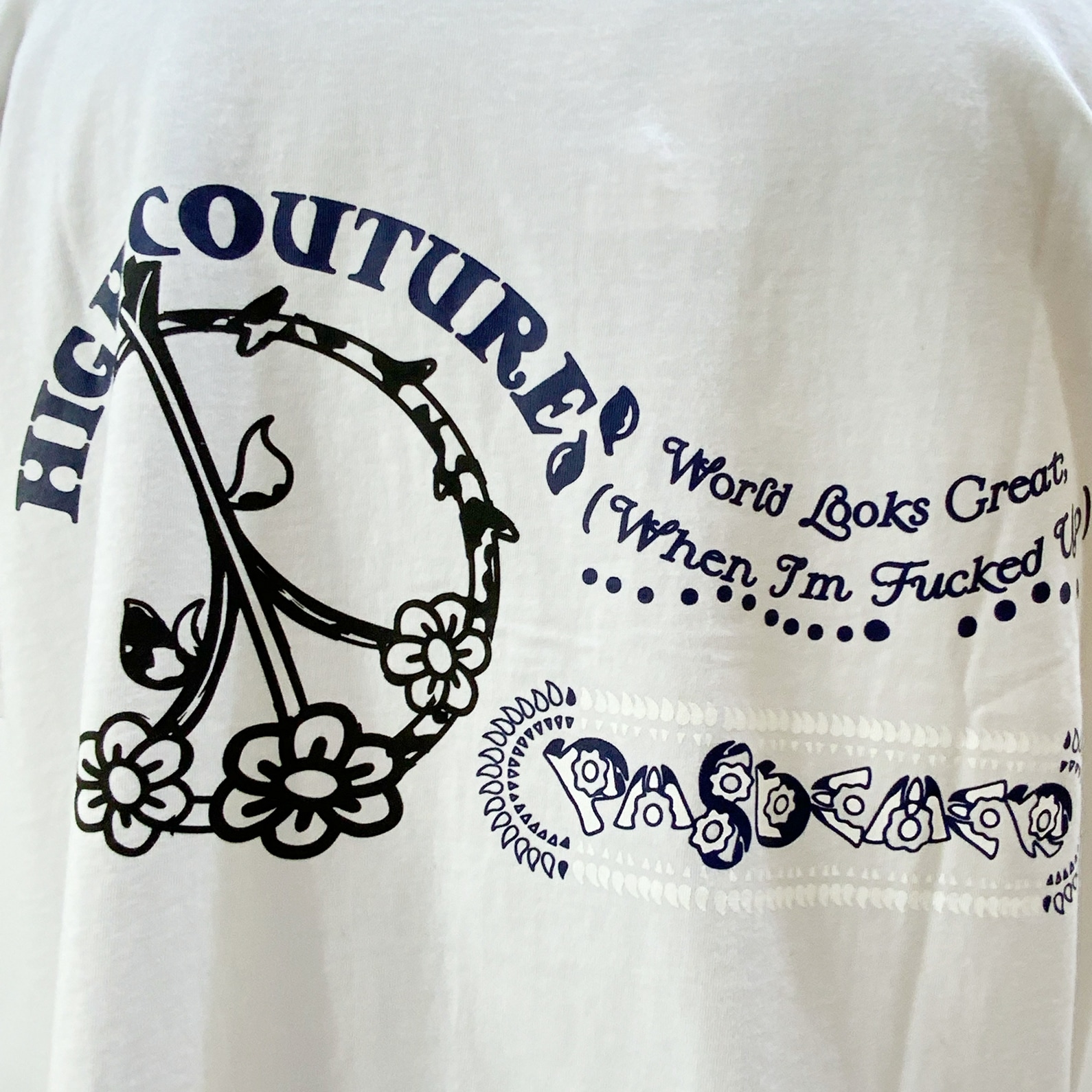 PAS DE MER/ѥɥWORLD LOOKS GREAT T-SHIRT T / NATURAL ʥۥ磻