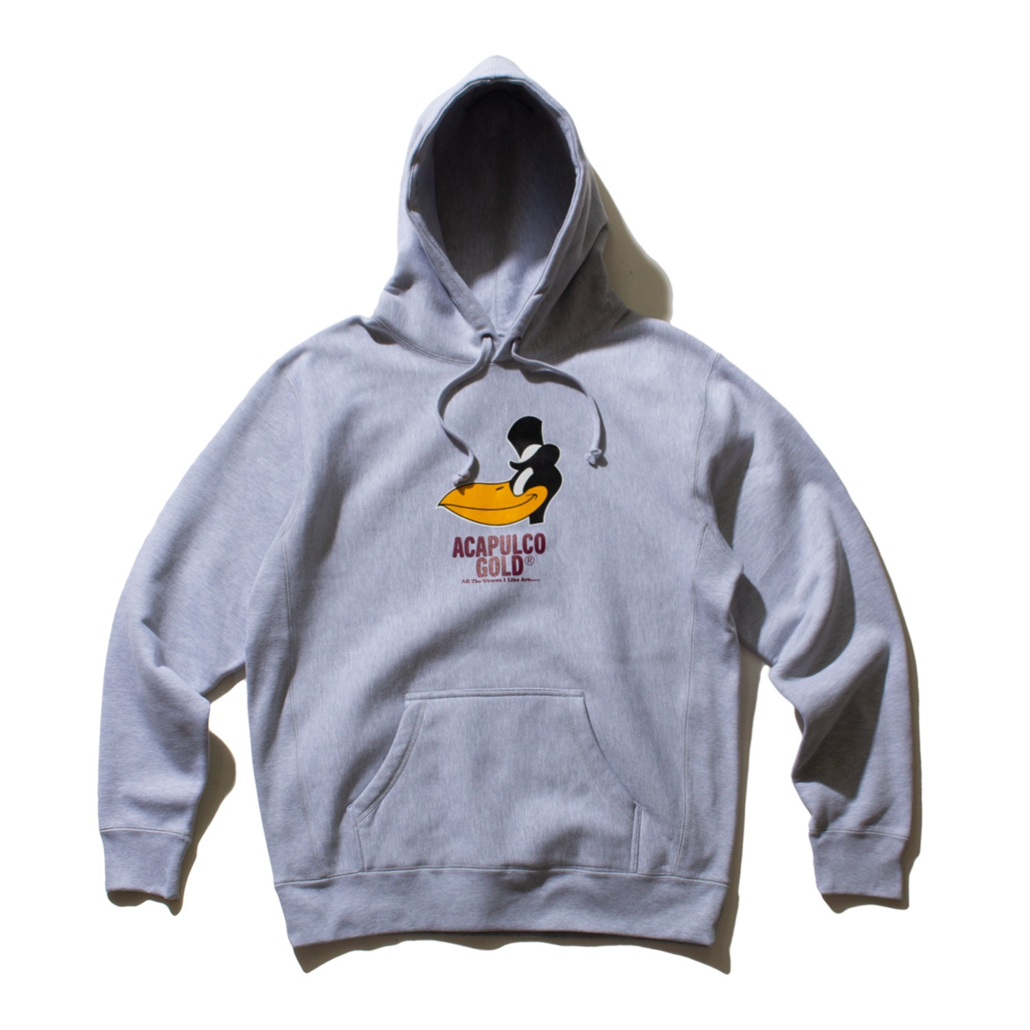 ACAPULCO GOLD/ץ륳 ɡMASCOT HOODED SWEATSHIRT ѡ / HEATHER GREY 졼