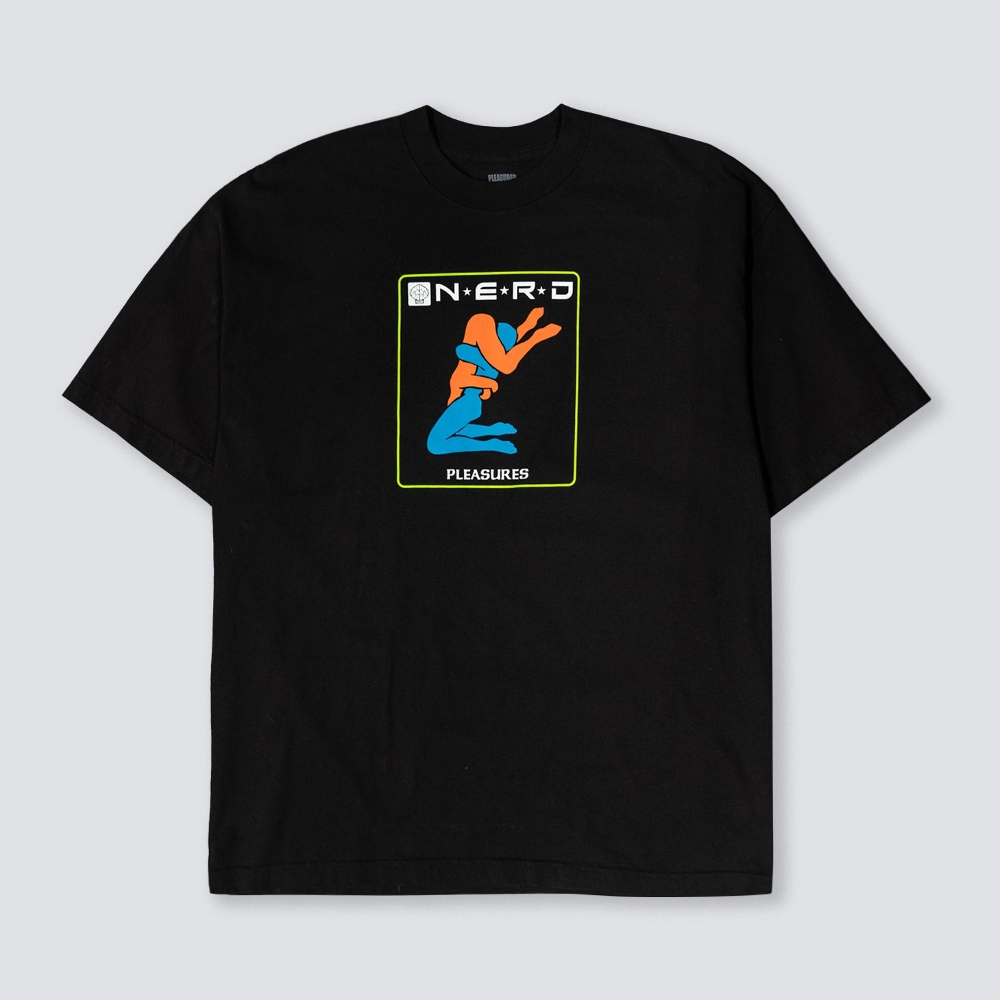 海外限定 PLEASURES グラフィック DON'T CARE 半袖 Tシャツ PLEASURES グラフィック POOR CONNECTION TOUR 1994 Tシャツ