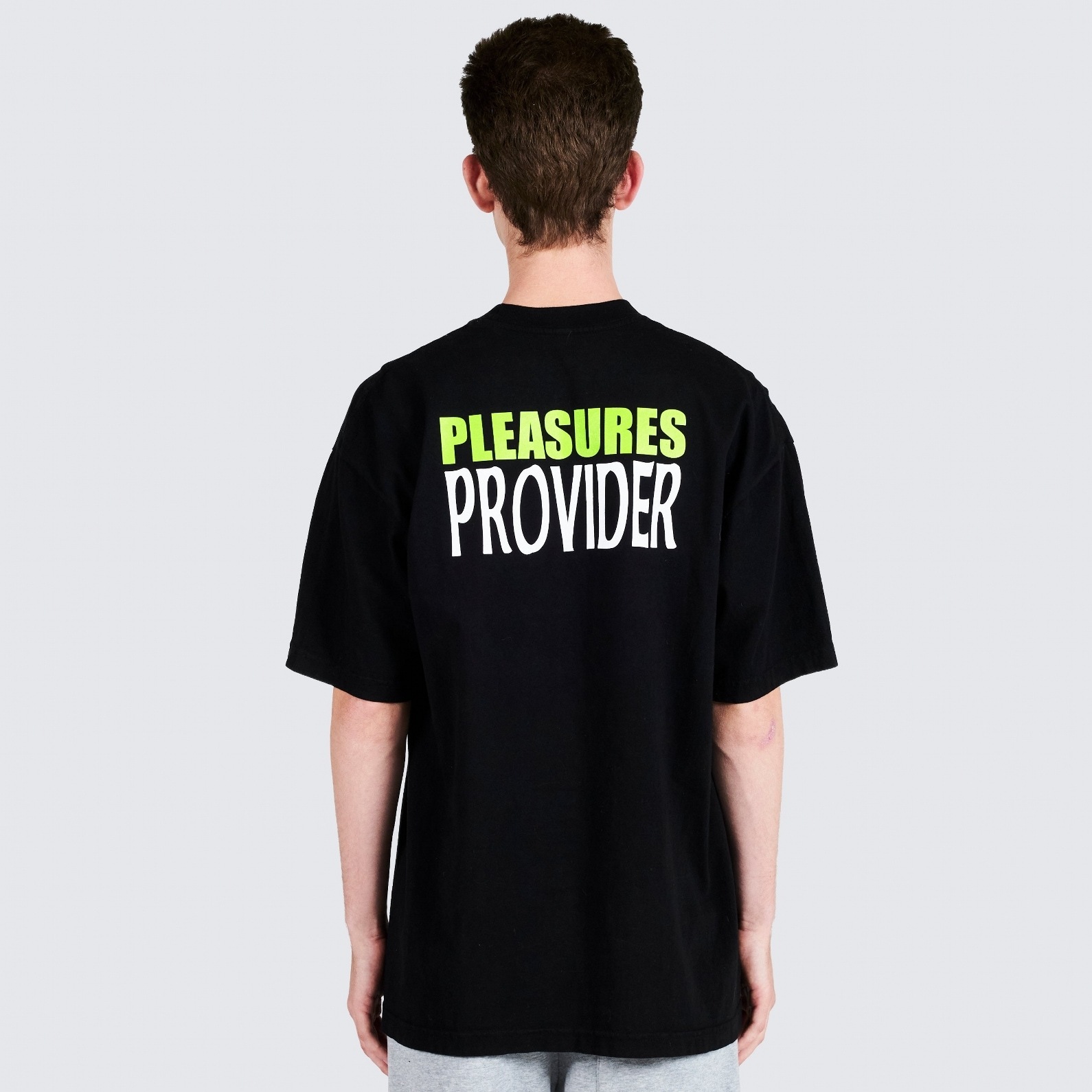 ��PLEASURES/�ץ쥸�㡼����N.E.R.D.��PROVIDER T-SHIRT T����� / BLACK