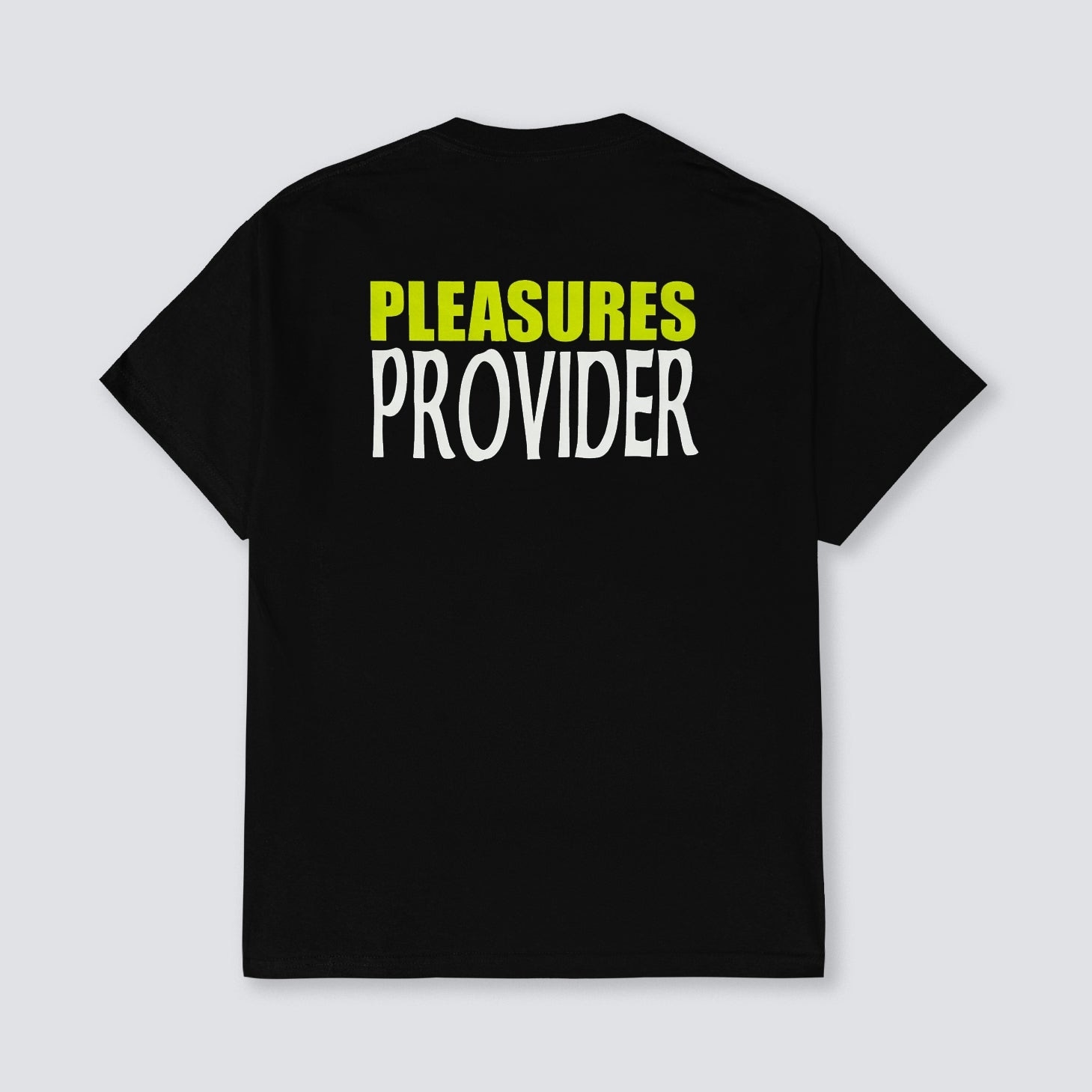 ��PLEASURES/�ץ쥸�㡼����N.E.R.D.��PROVIDER T-SHIRT T����� / BLACK