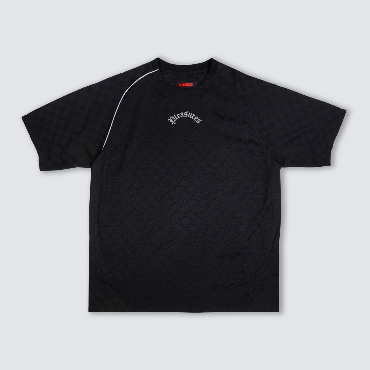 PLEASURES/ץ쥸㡼LATE SPORT SHIRT T / BLACK