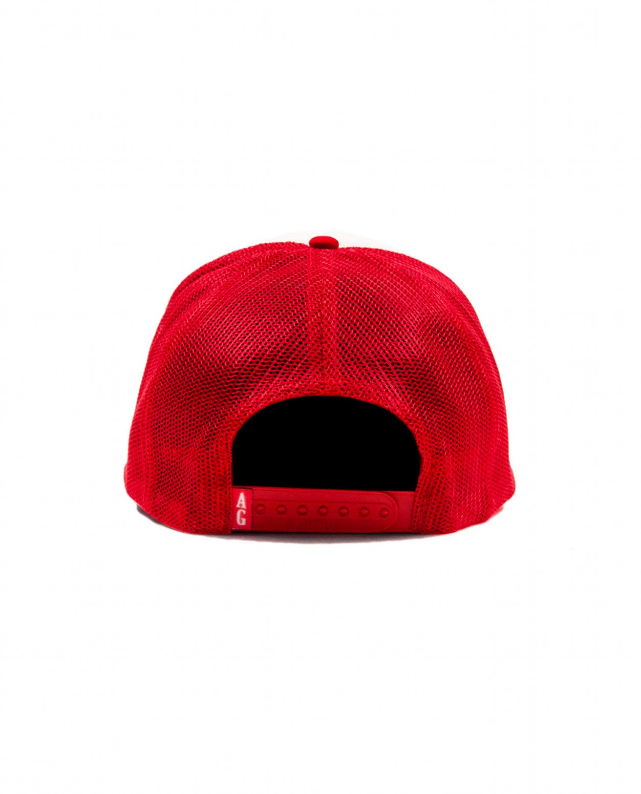 ACAPULCO GOLD/ץ륳 ɡOVAL LOGO TRUCKER CAP å / RED/WHITE