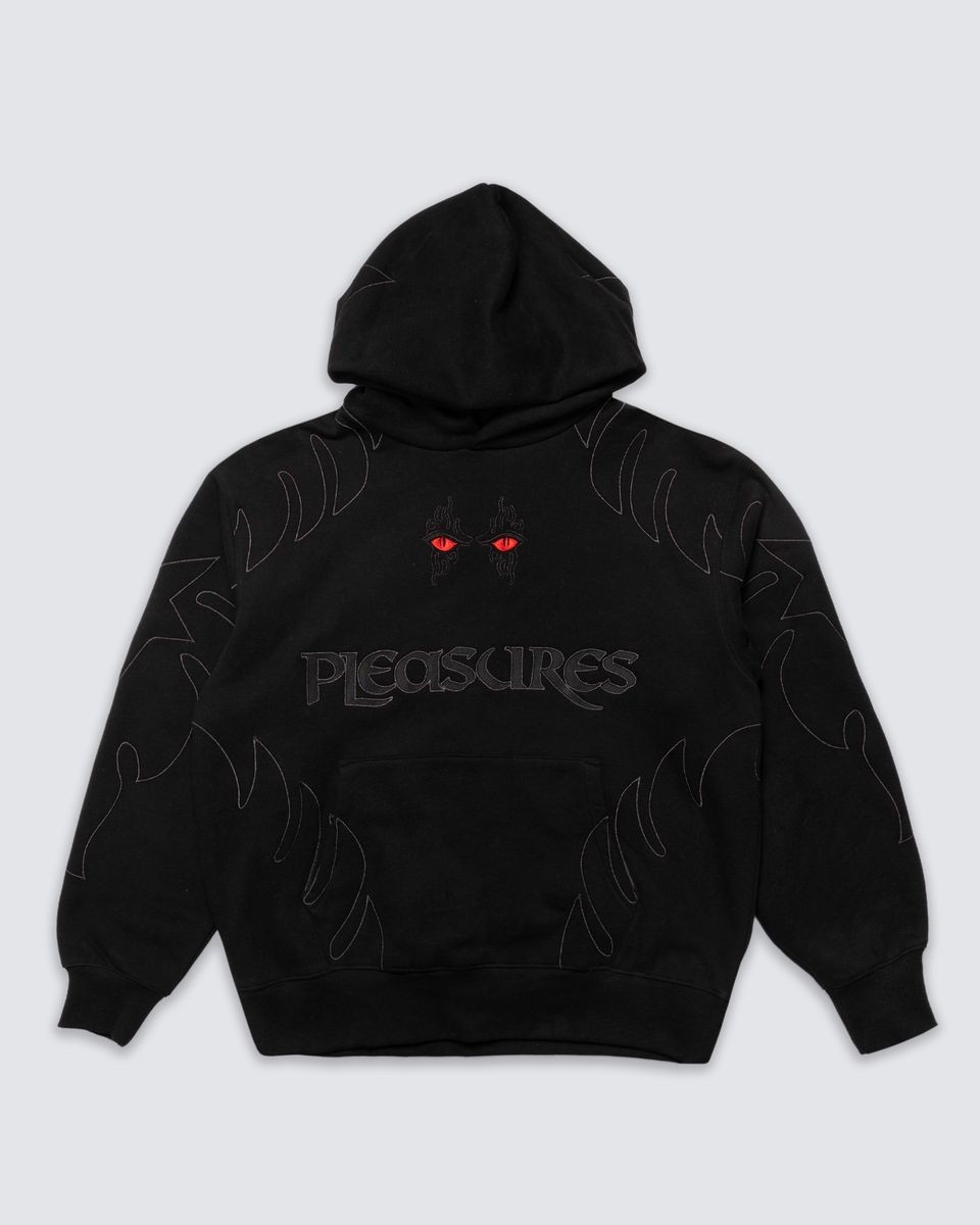 ��PLEASURES/�ץ쥸�㡼����AFTERLIFE HOODIE �ѡ����� / BLACK