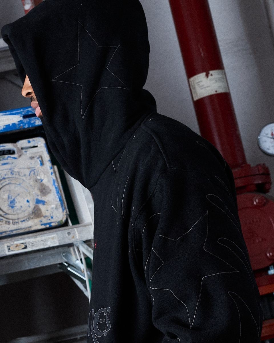 ��PLEASURES/�ץ쥸�㡼����AFTERLIFE HOODIE �ѡ����� / BLACK