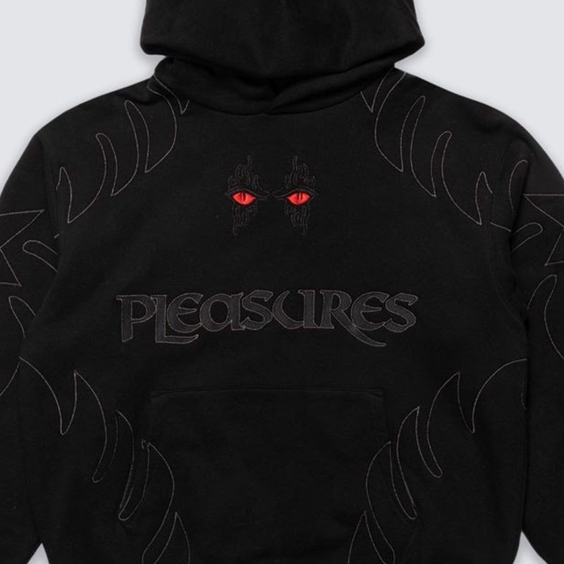 ��PLEASURES/�ץ쥸�㡼����AFTERLIFE HOODIE �ѡ����� / BLACK