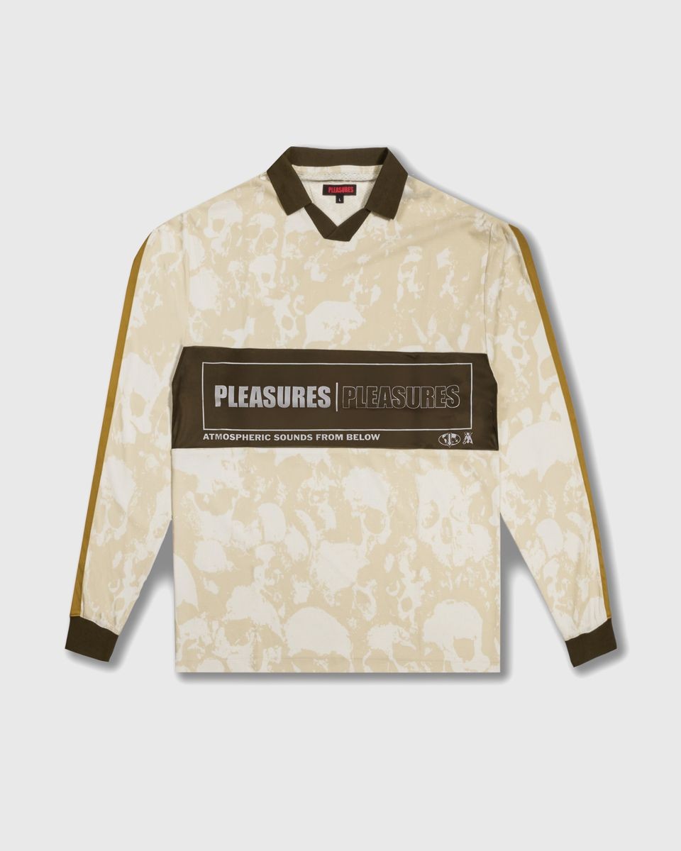 ��PLEASURES/�ץ쥸�㡼����DESPAIR LONG SLEEVE JERSEY ���㡼���� / ECRU