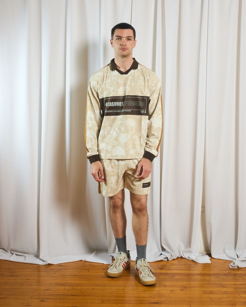 ��PLEASURES/�ץ쥸�㡼����DESPAIR LONG SLEEVE JERSEY ���㡼���� / ECRU