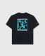 ��PLEASURES/�ץ쥸�㡼����NAVIGATE T-SHIRT T����� / BLACK