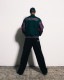 ��PLEASURES/�ץ쥸�㡼����FAN VARSITY JACKET �С����ƥ����㥱�å� / GREEN