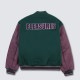 ��PLEASURES/�ץ쥸�㡼����FAN VARSITY JACKET �С����ƥ����㥱�å� / GREEN