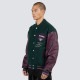��PLEASURES/�ץ쥸�㡼����FAN VARSITY JACKET �С����ƥ����㥱�å� / GREEN
