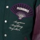 ��PLEASURES/�ץ쥸�㡼����FAN VARSITY JACKET �С����ƥ����㥱�å� / GREEN
