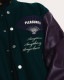 ��PLEASURES/�ץ쥸�㡼����FAN VARSITY JACKET �С����ƥ����㥱�å� / GREEN