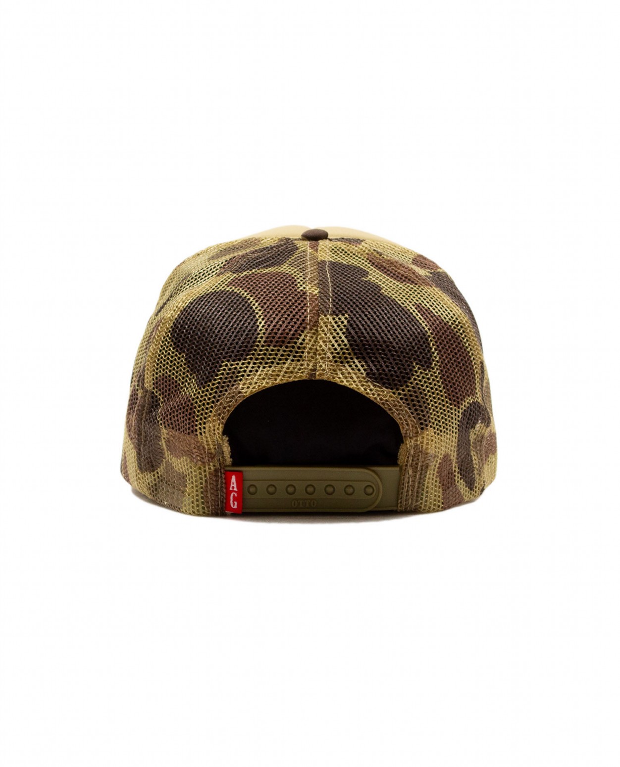 ACAPULCO GOLD/ץ륳 ɡOVAL LOGO TRUCKER CAP å / CAMO