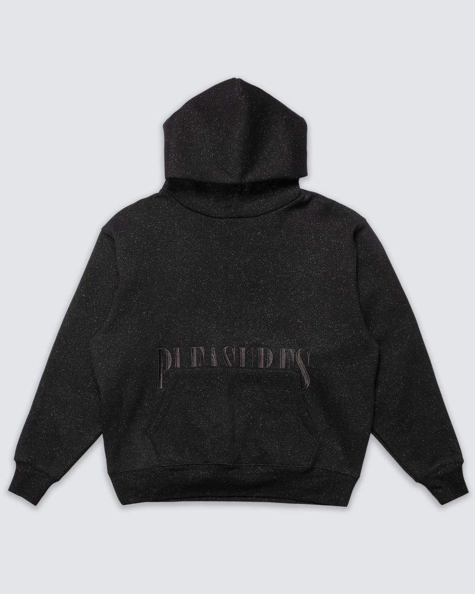 ��PLEASURES/�ץ쥸�㡼����STARRY ONYX HOODIE �ѡ����� / BLACK