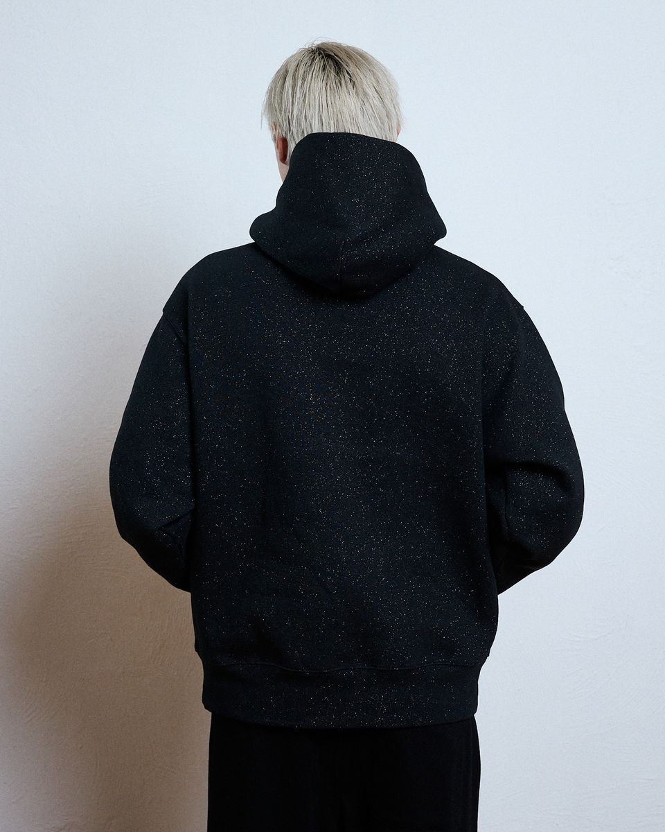 ��PLEASURES/�ץ쥸�㡼����STARRY ONYX HOODIE �ѡ����� / BLACK