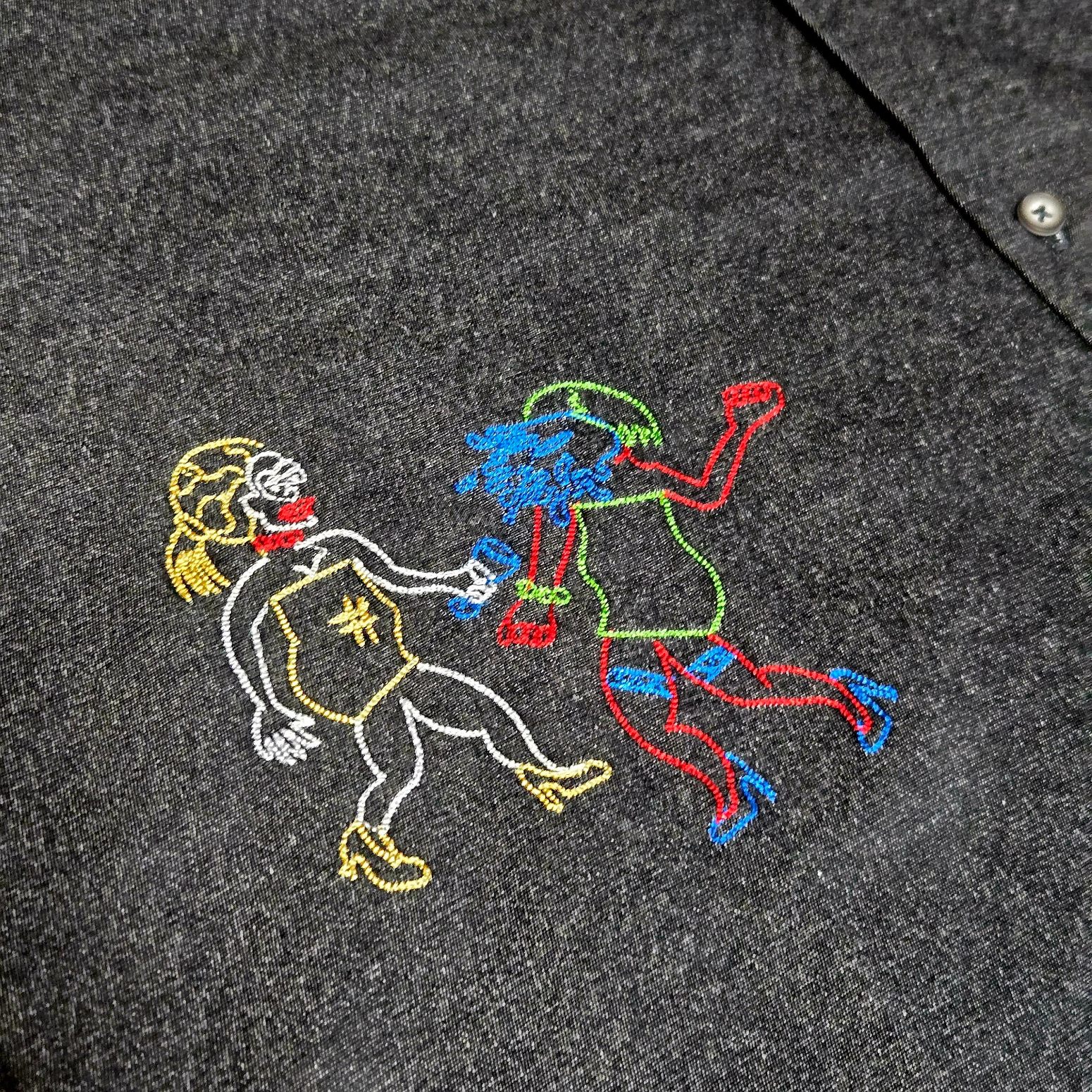 ��PAS DE MER/�ѥɥ����SBUGNINE SHIRT Ⱦµ����� / BLACK