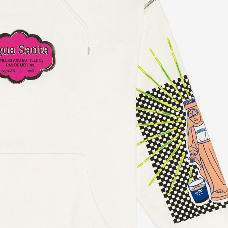 ��PAS DE MER/�ѥɥ����AGUA SANTA HOODY �����С��������ѡ����� / NATURAL �ʥ�����ۥ磻�� ��