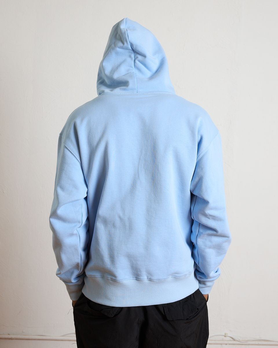 ��PLEASURES/�ץ쥸�㡼����TWITCH ZIP HOODIE �ѡ����� / POWDER BLUE