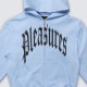��PLEASURES/�ץ쥸�㡼����TWITCH ZIP HOODIE �ѡ����� / POWDER BLUE