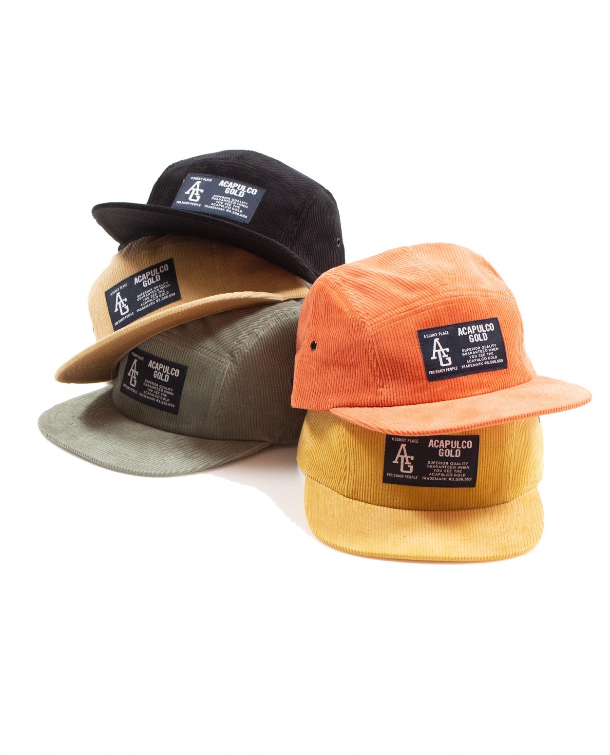 ACAPULCO GOLD/ץ륳 ɡCORDUROY CAMP CAP å / KHAKI