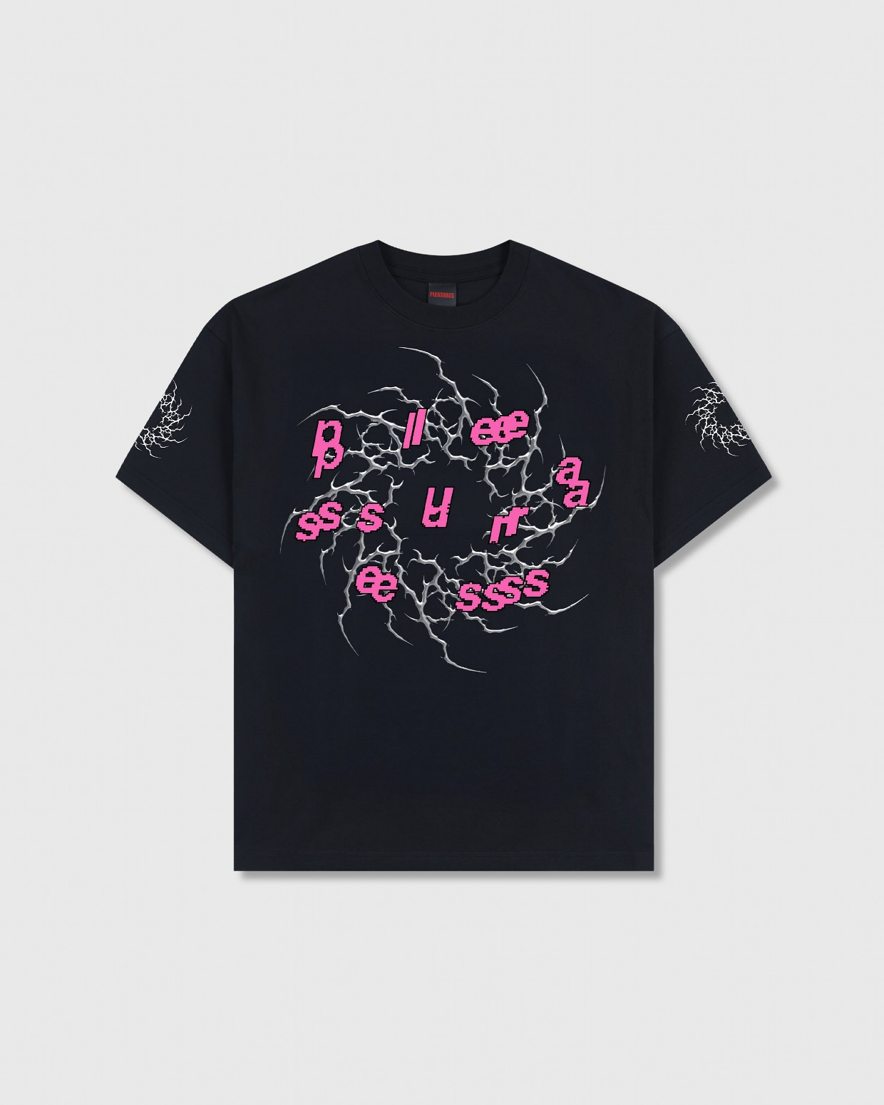 ��PLEASURES/�ץ쥸�㡼����ROTATION T-SHIRT T����� / BLACK
