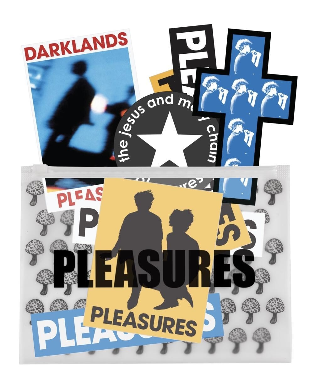 ��PLEASURES/�ץ쥸�㡼����THE JESUS AND MARY CHAIN�� JAMC STICKER PACK ���ƥå����ѥå� / MULTI