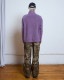 ��PLEASURES/�ץ쥸�㡼����ONYX HALF ZIP POLAR FLEECE �ݡ��顼�ե꡼�� / LILAC