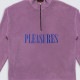 ��PLEASURES/�ץ쥸�㡼����ONYX HALF ZIP POLAR FLEECE �ݡ��顼�ե꡼�� / LILAC