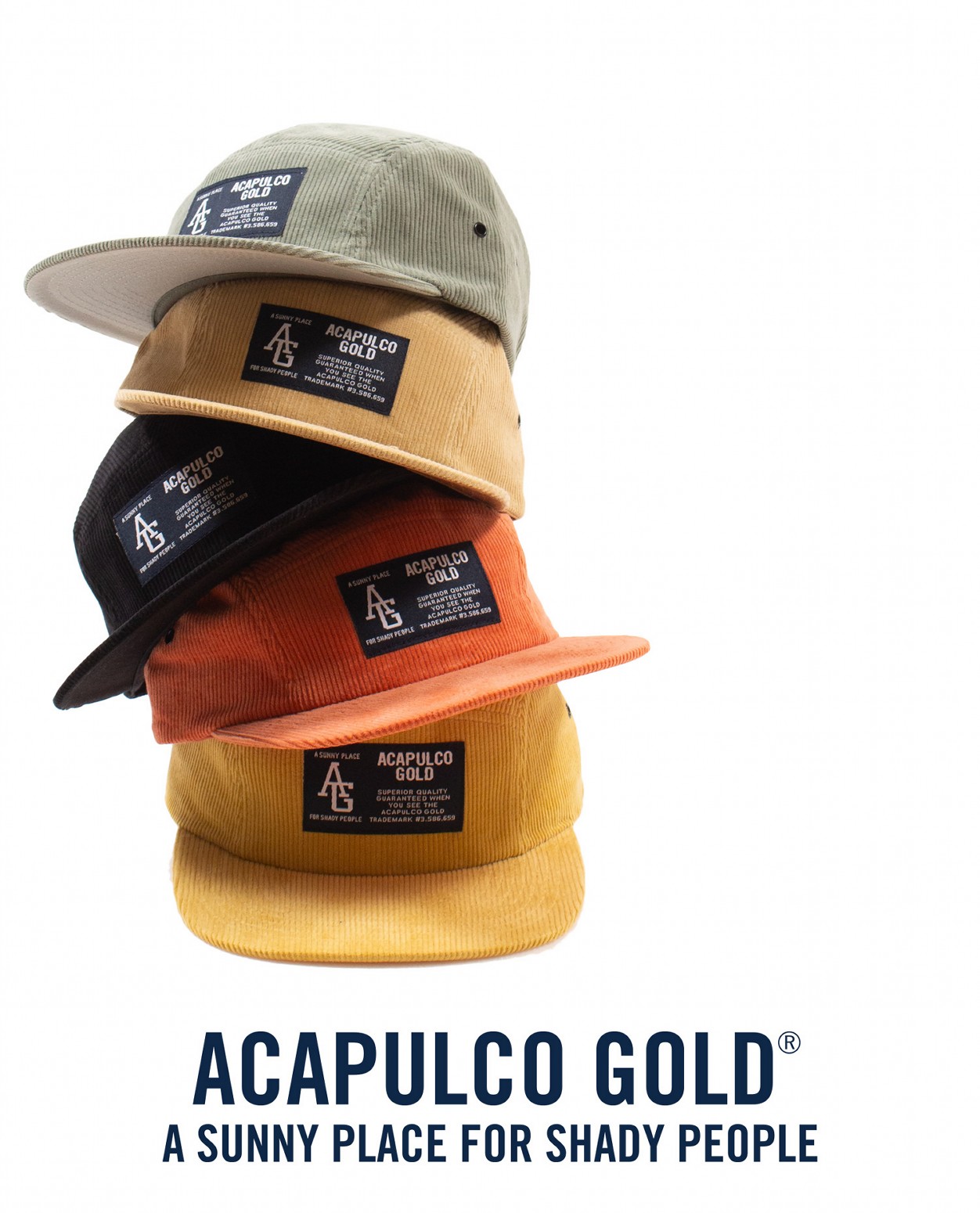 ACAPULCO GOLD/ץ륳 ɡCORDUROY CAMP CAP å / APRICOT