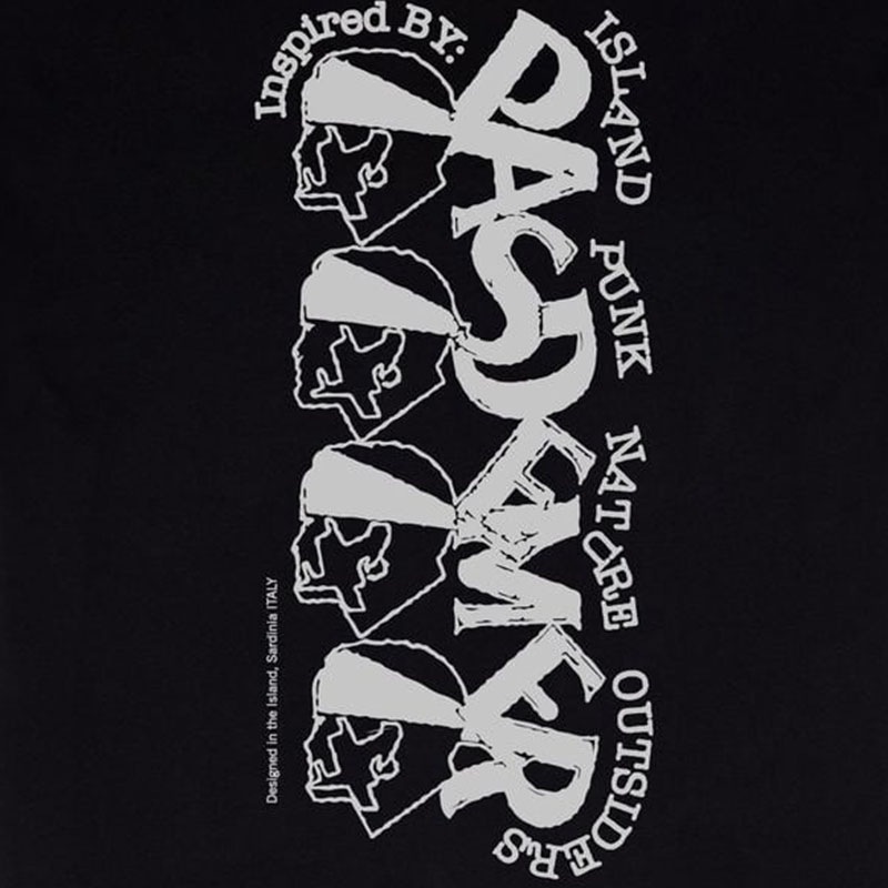 ��PAS DE MER/�ѥɥ����STONED ISLAND T-SHIRT T����� / BLACK