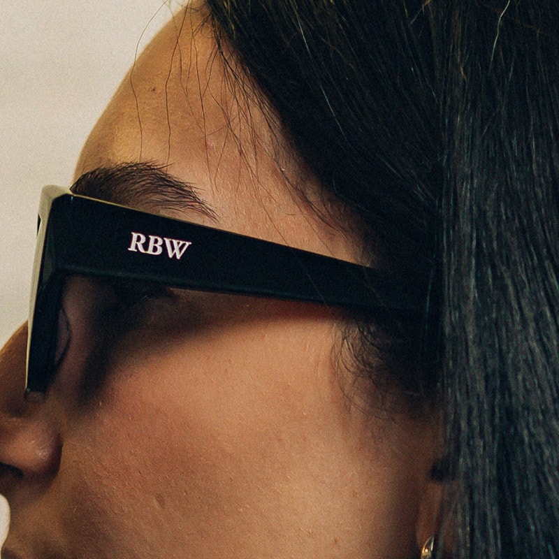 ��RAISED BY WOLVES/�쥤���ɥХ�����֥���MODEL V SUNGLASSES ���󥰥饹 / BLACK