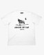 ��RAISED BY WOLVES/�쥤���ɥХ�����֥���CLUB LOGO TEE ȾµT����� / WHITE